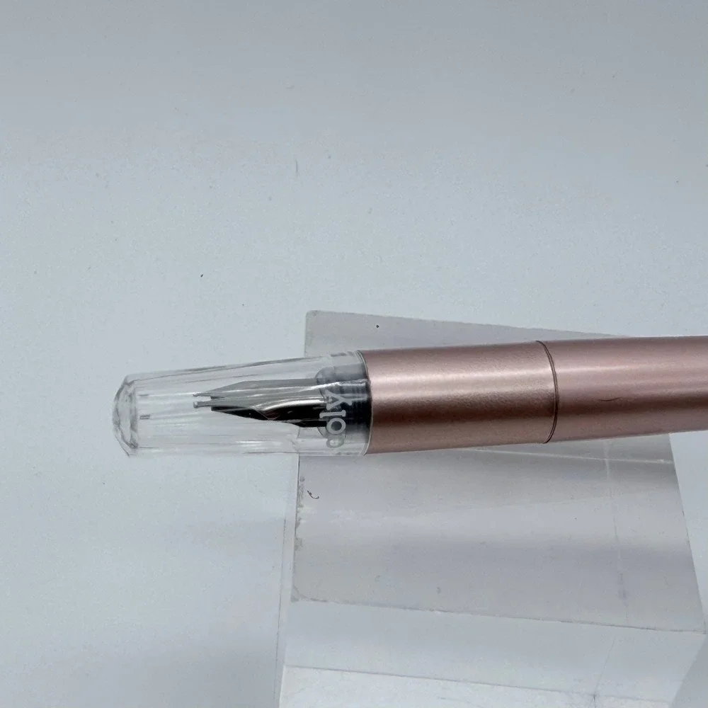 Ooly Splendid Fountain Pen Unisex Fine Nib Metal Rose Gold Elegant Writing Tool